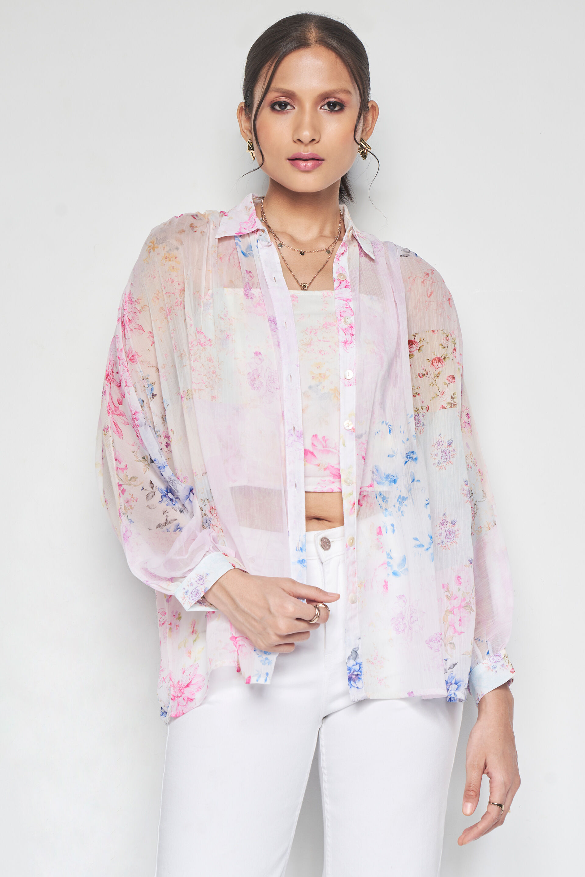 Pnk Prt Top, Pink, image 1